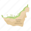 country, location, map, territory, united arab emirates 
