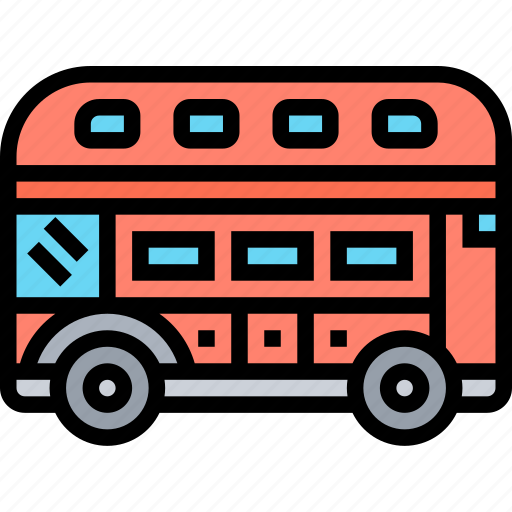 Bus, public, transportation, london, vehicle icon - Download on Iconfinder