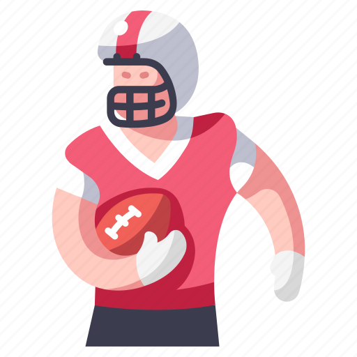 American, athlete, ball, football, player, sport icon - Download on Iconfinder