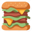 burger, cheese, food, hamburger, meal, meat 