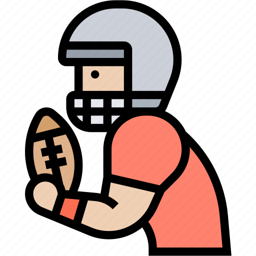 American, football, sports, game, athlete icon - Download on Iconfinder