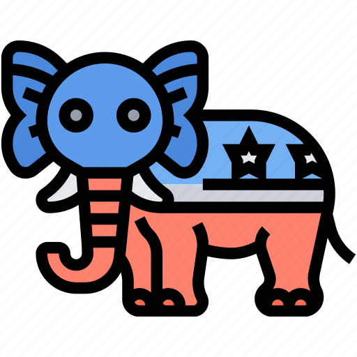Republican, political, party, election, voting icon - Download on Iconfinder