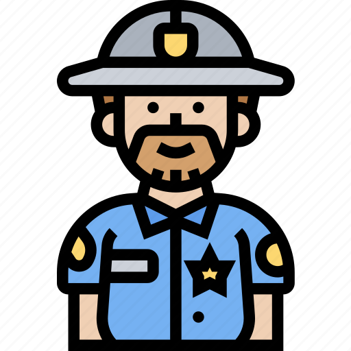 Sheriff, authority, marshal, enforcement, officer icon - Download on Iconfinder