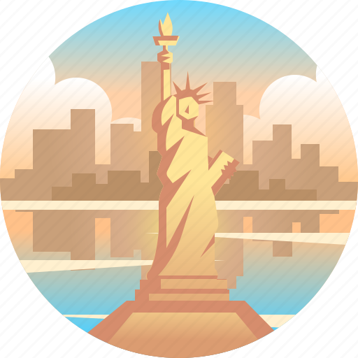 America, independence, landmark, liberty, monument, statue, statue of liberty icon - Download on Iconfinder
