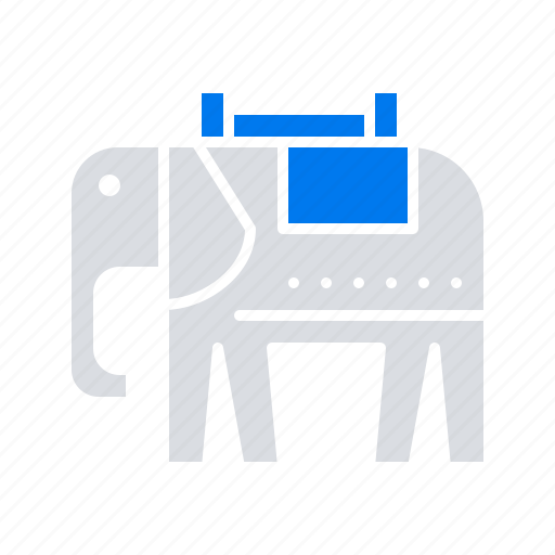 American, usa, elephant icon - Download on Iconfinder