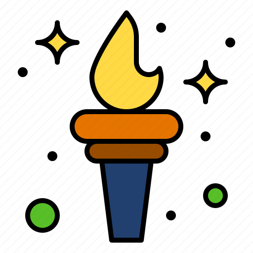 Fire, flame, game, light, olympic icon - Download on Iconfinder