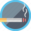 smoking, allowed, area, cigarette, circle, sign, smoke