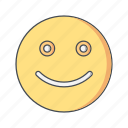 emoji, emoticon, happy