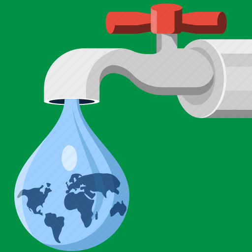Dripping, drop, earth, environment, tap, wather, world icon - Download on Iconfinder