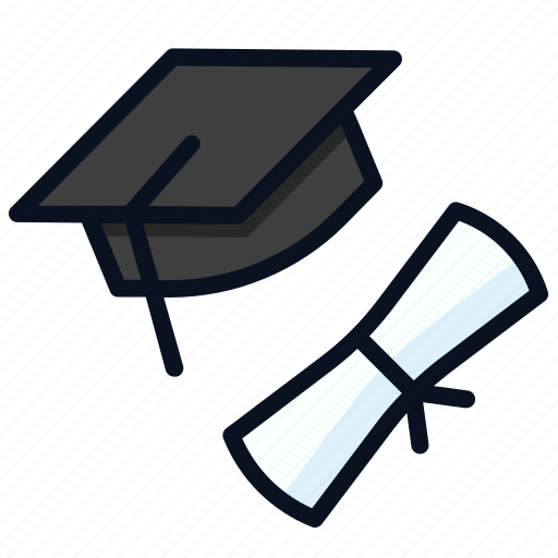 Cap, diploma, graduate, graduation icon - Download on Iconfinder