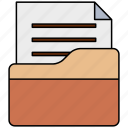 folder, file, document, format