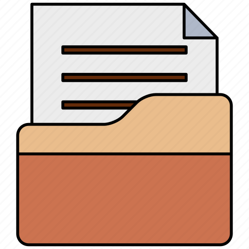 Folder, file, document, format icon - Download on Iconfinder