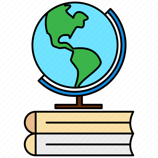 Geography, world, book, education icon - Download on Iconfinder
