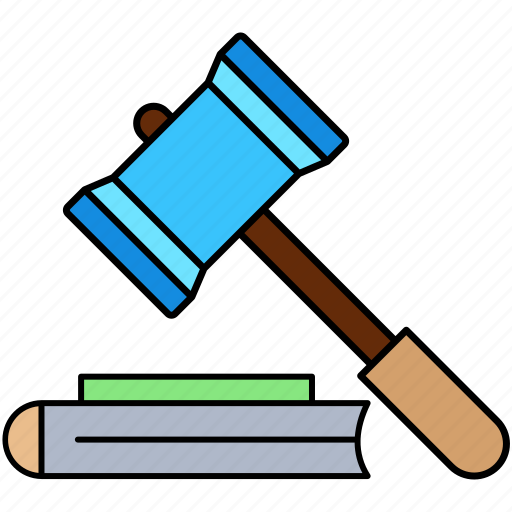 Law, legal, justice, hammer icon - Download on Iconfinder