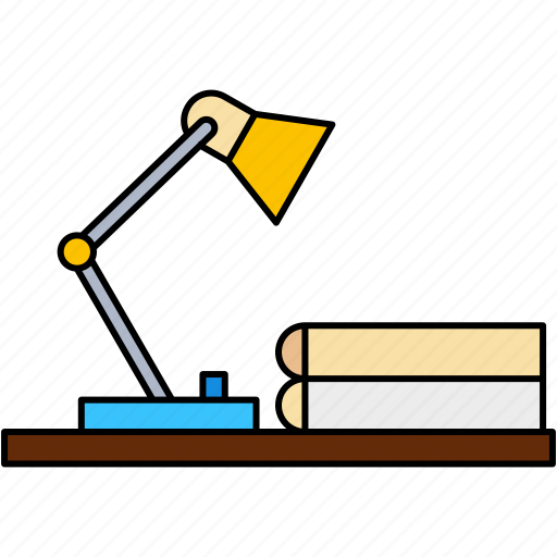 Study, education, book, lamp icon - Download on Iconfinder
