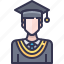 avatar, graduated, people, study, university 