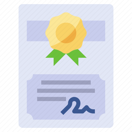 Certificate, contract, degree, diploma, education, interface, patent icon - Download on Iconfinder
