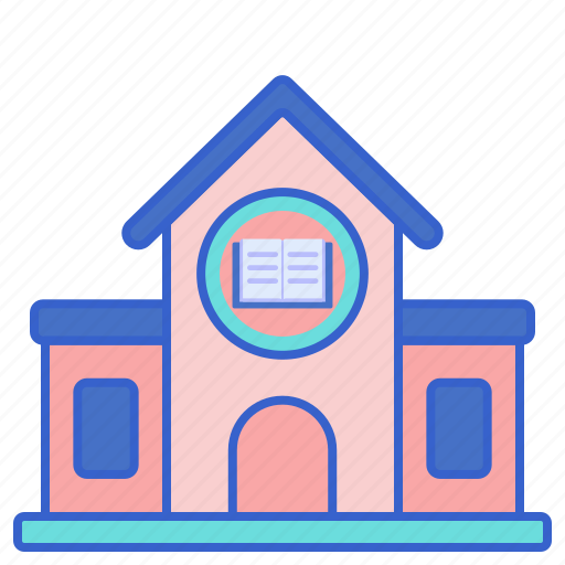 Building, library, school icon - Download on Iconfinder