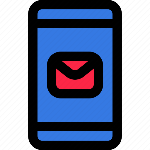 Document, wfh, mail, work, email, smartphone, untach icon - Download on Iconfinder