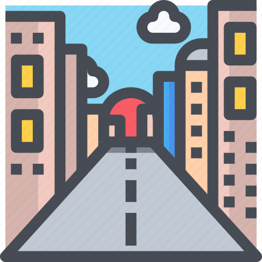 Building, city, construction, estate, property, road, urban icon - Download on Iconfinder