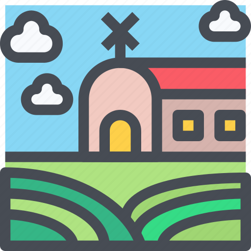 Barn, farm, farming, garden, gardening icon - Download on Iconfinder