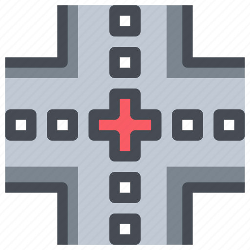 Car, intersection, road, sign, traffic icon - Download on Iconfinder