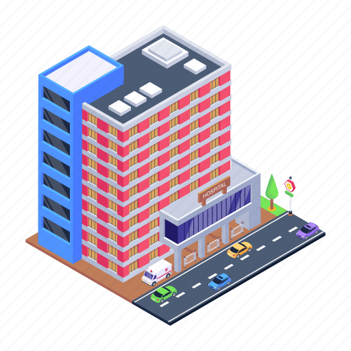 Building, architecture, clinic, hospital, dispensary icon - Download on Iconfinder