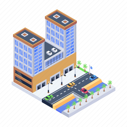 Building, urban architecture, commercial architecture, office, skyscraper icon - Download on Iconfinder
