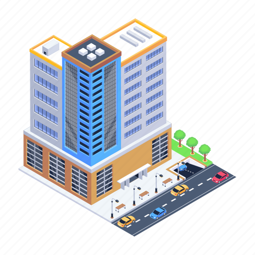 Building, architecture, commercial centre, city hall, urban plaza icon - Download on Iconfinder