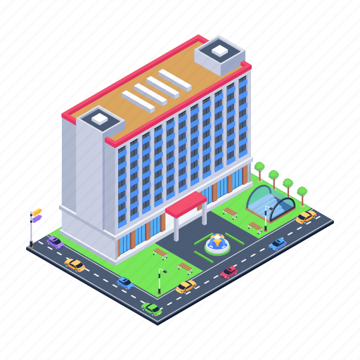 Commercial building, urban emporium, plaza, commercial center, market icon - Download on Iconfinder