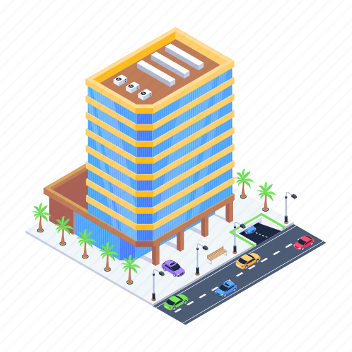 Building, architecture, commercial centre, city hall, plaza icon - Download on Iconfinder