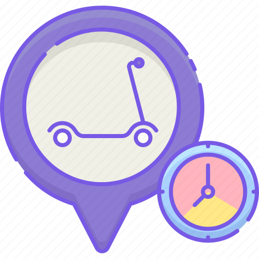 Electric, rental, scooter icon - Download on Iconfinder