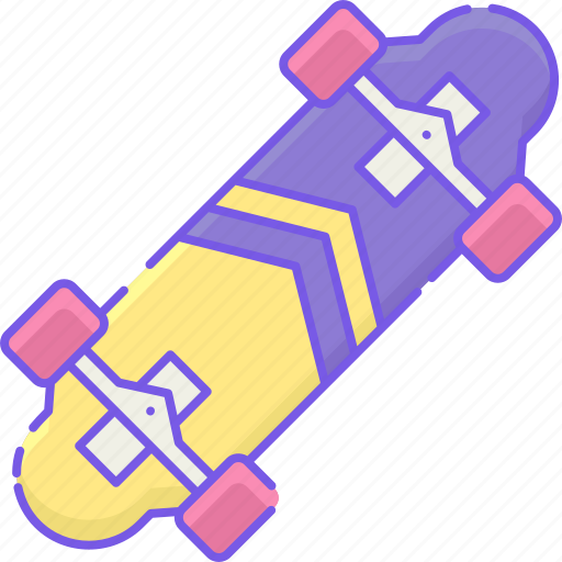 Longboard, skate, skateboard icon - Download on Iconfinder