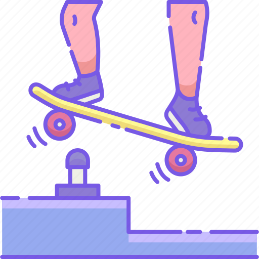 Jump, skateboarding, sport icon - Download on Iconfinder