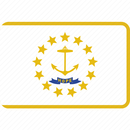 Flag, island, rhode, state, us icon - Download on Iconfinder