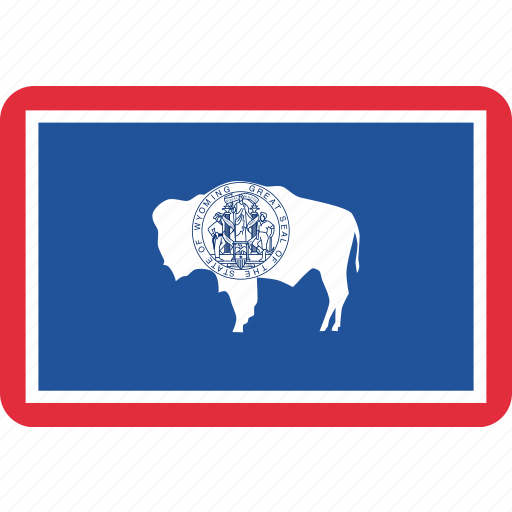 Flag, state, us, wyoming icon - Download on Iconfinder