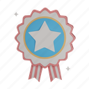 3d badge, usa, america, independence day, united states, american, states 