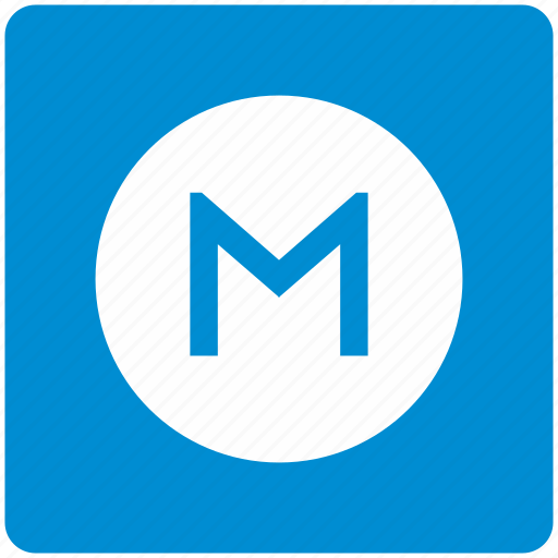 M, metropolitan, transport icon - Download on Iconfinder