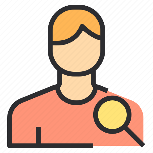 Avatar, male, people, profile, search, user icon - Download on Iconfinder