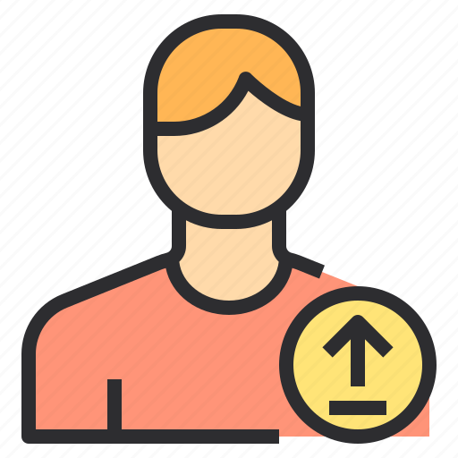Avatar, male, people, profile, upload, user icon - Download on Iconfinder