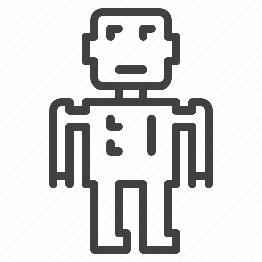 Android, droid, humanoid, robot icon - Download on Iconfinder