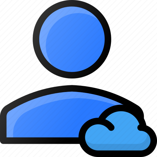 Cloud, user, account, profile icon - Download on Iconfinder