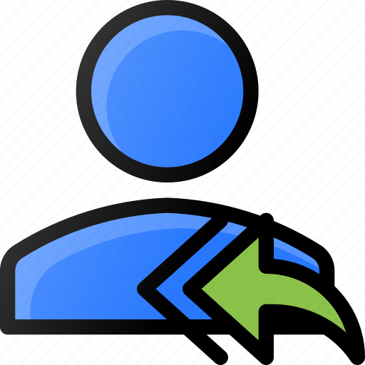 Reply, all, user, account, profile icon - Download on Iconfinder