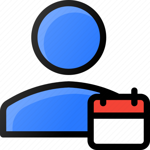 User, callendar, time, date, account, profile icon - Download on Iconfinder