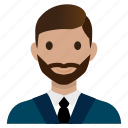 avatar, business, male, man, office, suit, user