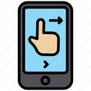 gesture, interaction, smartphone, swipe, ui, ux