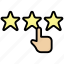 achievement, rate, rating, star 
