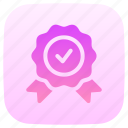 badge, certificate, quality, verified, insignia