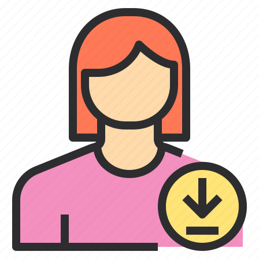 Avatar, download, female, profile, user icon - Download on Iconfinder