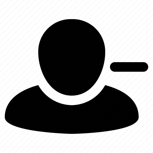 Delete, user, account, profile, avatar, person, male icon - Download on Iconfinder